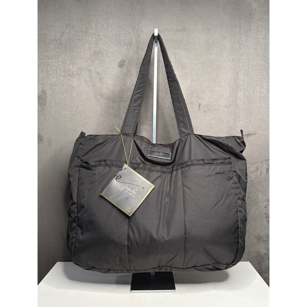 JuJuBe Legacy Super Be Ultralight Tote Bag Baby Black Out Washable Travel NWT